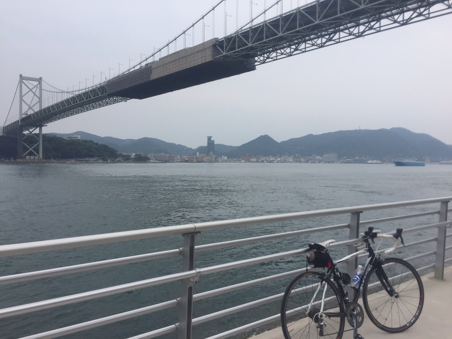 【名古屋～長崎】Day8 下関海峡はトンネルで渡ります【徳山～北九州】【自転車】